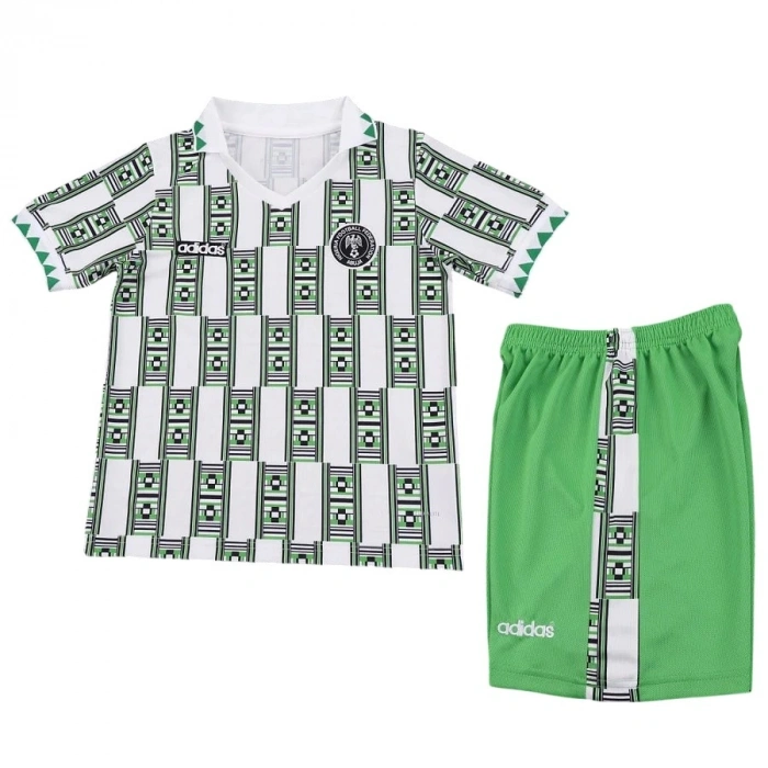 Nijerya 1994 Retro Çocuk Forma & Şort Seti Away