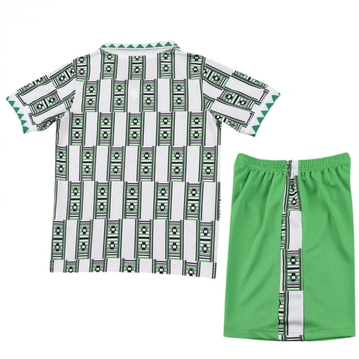 Nijerya 1994 Retro Çocuk Forma & Şort Seti Away