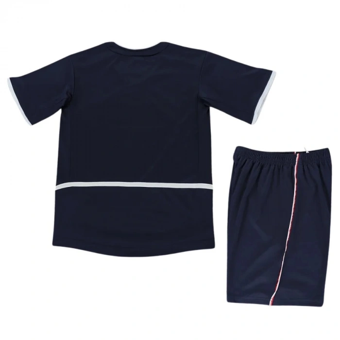 Paris Saint Germain 2002-2003 Retro Çocuk Forma & Şort Seti Home