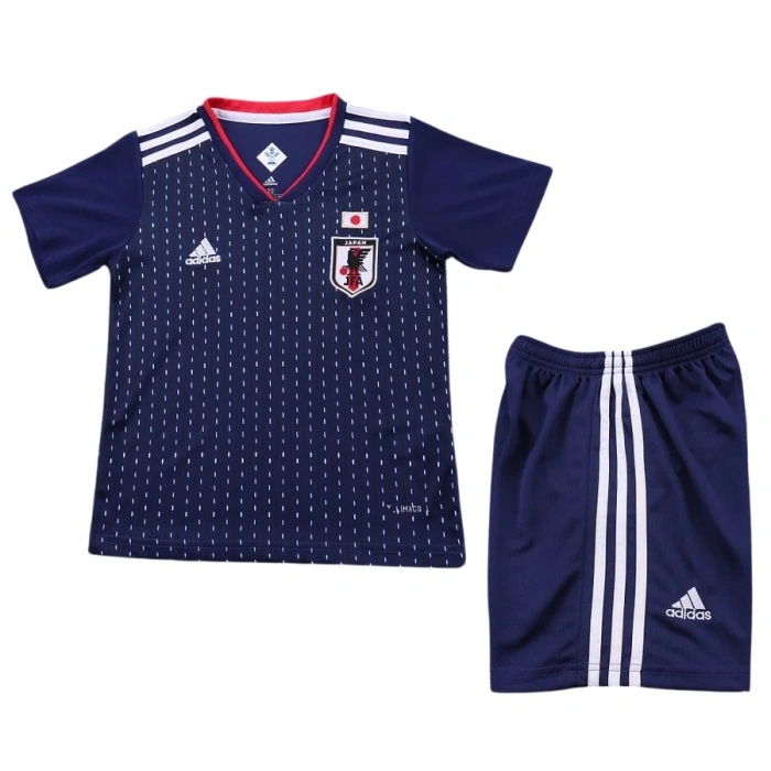 Japonya 2018 Retro Çocuk Forma & Şort Seti Home