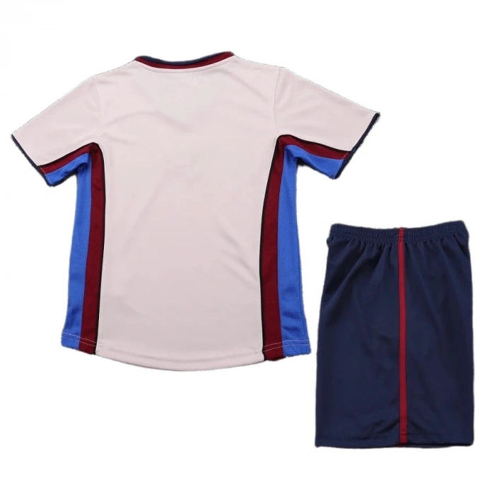 Barcelona 1998-1999 Retro Çocuk Forma & Şort Seti Away