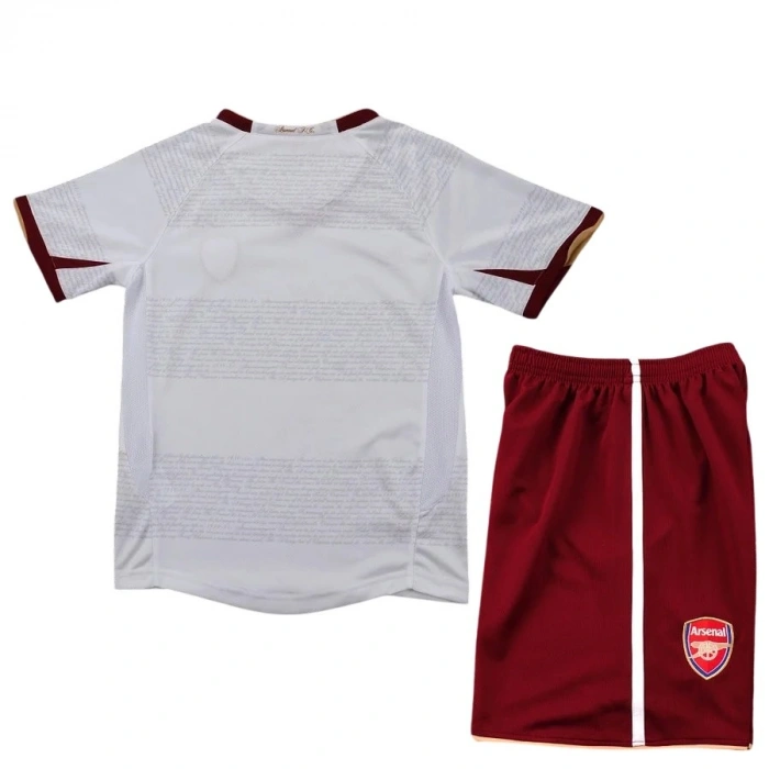Arsenal 2007-2008 Retro Çocuk Forma & Şort Seti Away