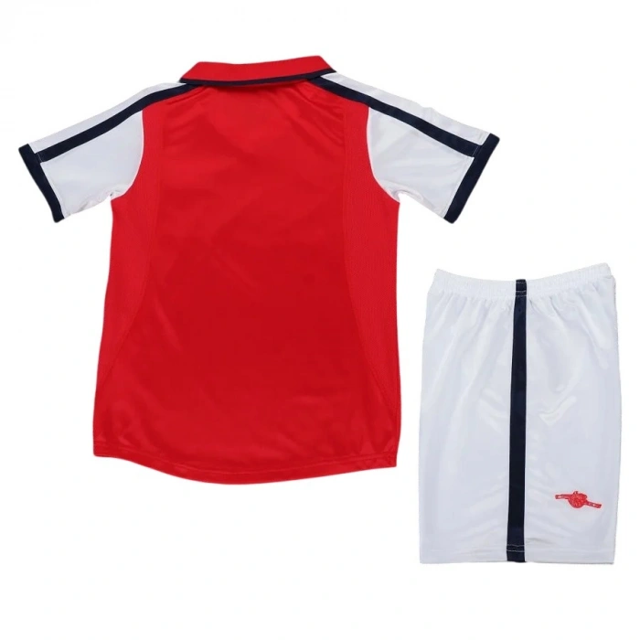 Arsenal 2001-2002 Retro Çocuk Forma & Şort Seti Home