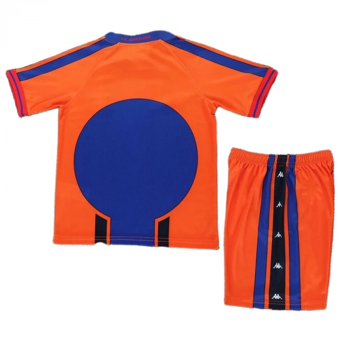 Barcelona 1997-1998 Retro Çocuk Forma & Şort Seti Away