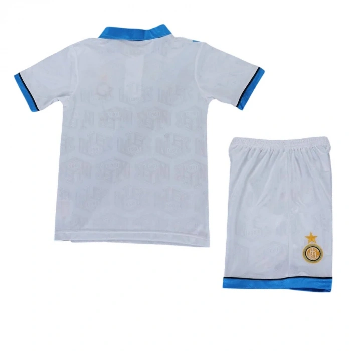Inter 1994-1995 Retro Çocuk Forma & Şort Seti Away