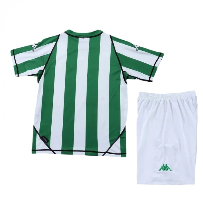 Betis 2003-2004 Retro Çocuk Forma & Şort Seti Home