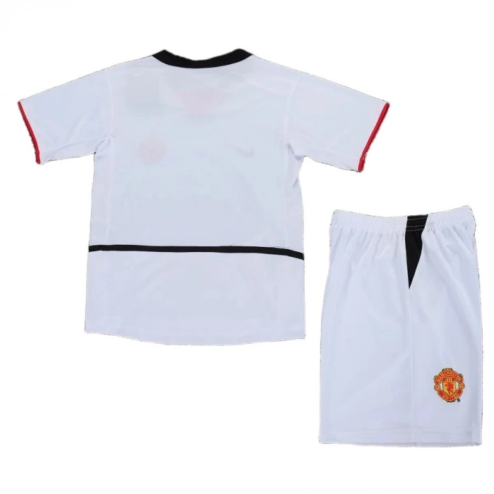 Manchester United 2002-2003 Retro Çocuk Forma & Şort Seti Away