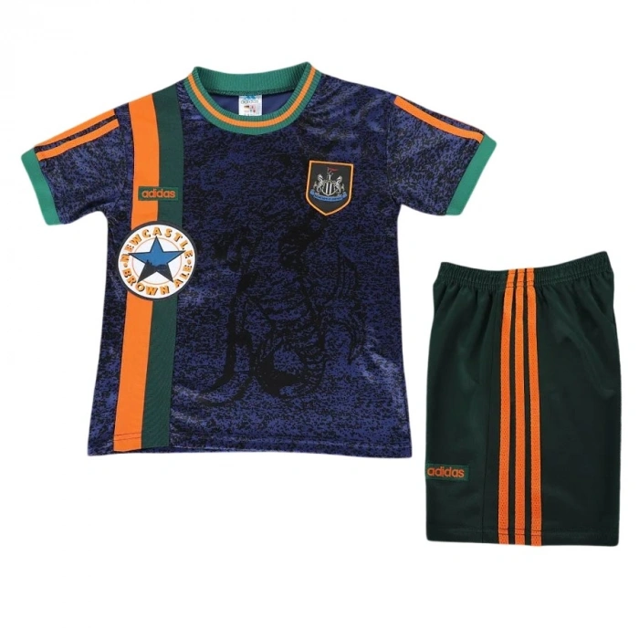 Newcastle United 1997-1998 Retro Çocuk Forma & Şort Seti Away