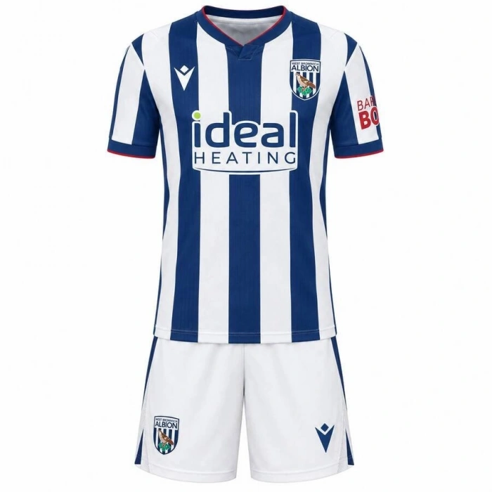 West Bromwich Albion 2026-2027 Çocuk Forma & Şort Seti Home