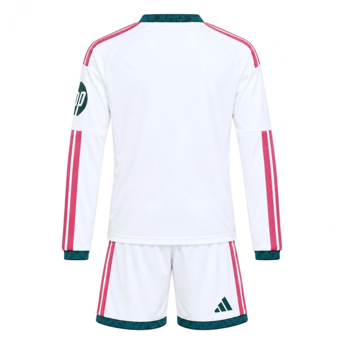 Real Madrid 2026-2027 Çocuk Uzun Kol Forma & Şort Seti Home