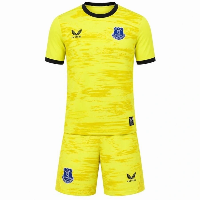 Everton 2026-2027 Çocuk Kaleci Forma & Şort Seti