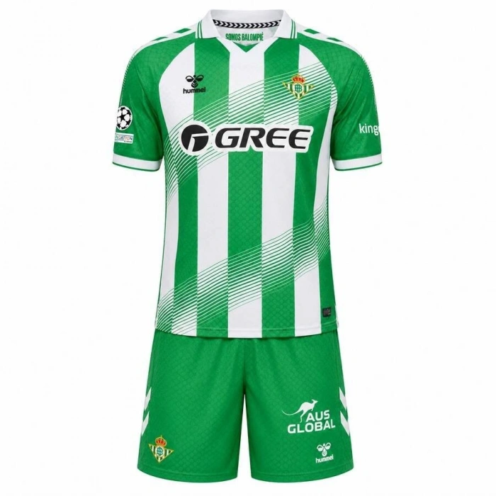 Real Betis 2026-2027 Çocuk Forma & Şort Seti Home