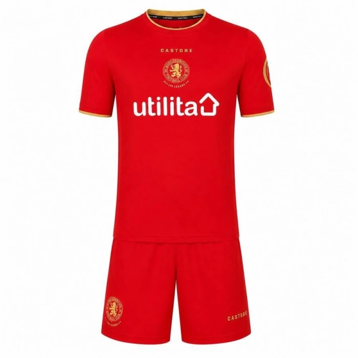 Middlesbrough 2026-2027 Çocuk Forma & Şort Seti Home