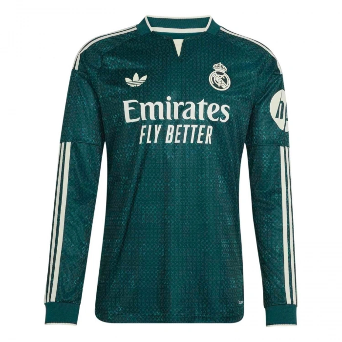 Real Madrid 2026-2027 Profesyonel Maç Forması Uzun Kol - Away