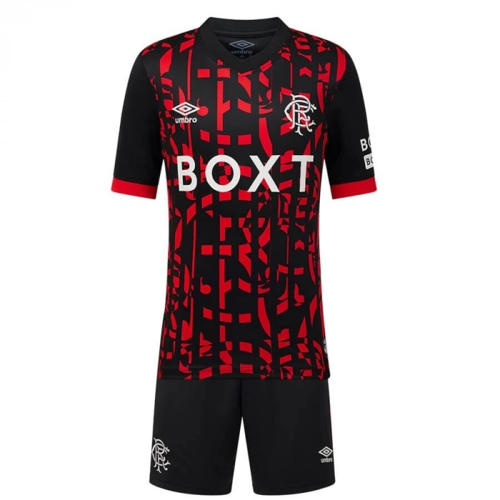 Glasgow Rangers 2026-2027 Çocuk Forma & Şort Seti Third