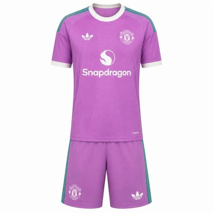 Manchester United 2026-2027 Çocuk Kaleci Forma & Şort Seti