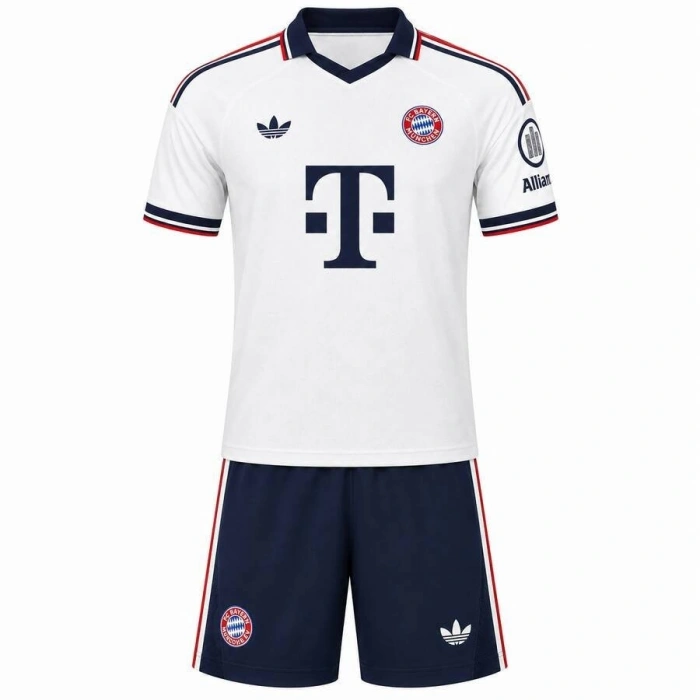 Bayern Münih 2026-2027 Çocuk Forma & Şort Seti Away