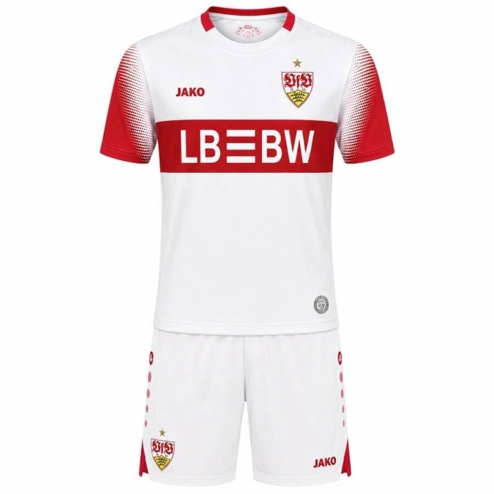 VfB Stuttgart 2026-2027 Çocuk Forma & Şort Seti Home
