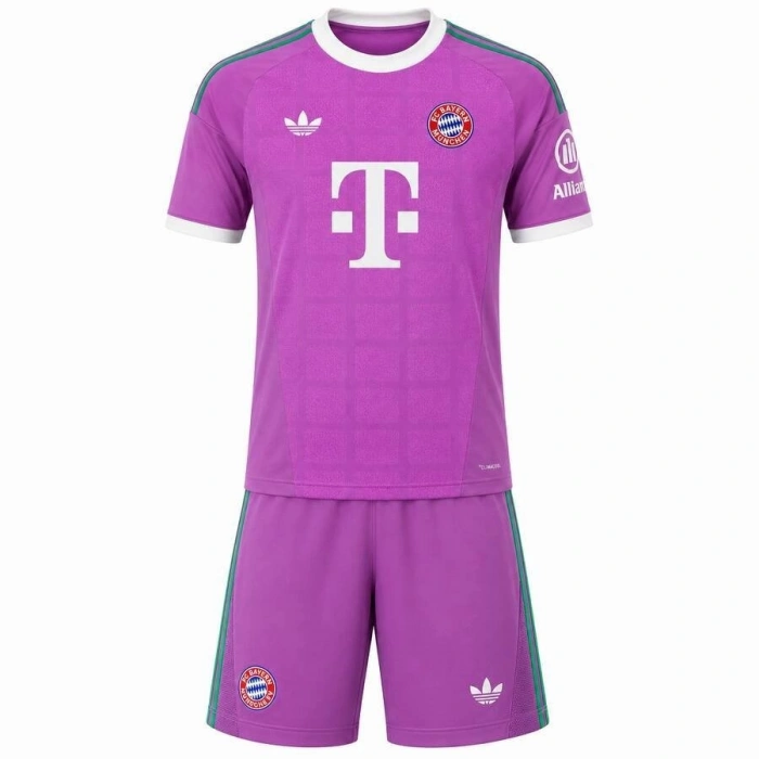 Bayern Münih 2026-2027 Çocuk Kaleci Forma & Şort Seti