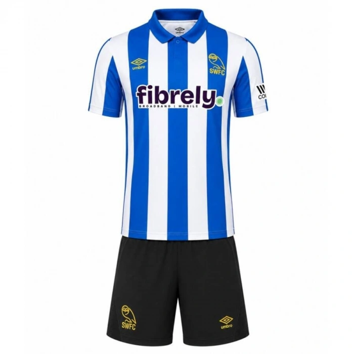 Sheffield Wednesday 2026-2027 Çocuk Forma & Şort Seti Home