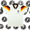 Almanya 1992 Retro Forma