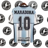 Arjantin 2001 Maradona Versiyon Retro Forma