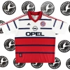 Bayern Münih 1998 - 2001 Retro Forma