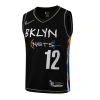 Brooklyn Nets 2020-2021 Tobias Harris 12 Swingman Authentic Forma Black - City Edition