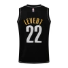 Brooklyn Nets 2020-2021 Caris LeVert 22 Swingman Authentic Forma Black - City Edition