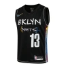 Brooklyn Nets 2020-2021 James Harden 13 Swingman Authentic Forma Black - City Edition