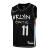Brooklyn Nets 2020-2021 Kyrie Irving 11 Swingman Authentic Forma Black - City Edition