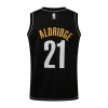 Brooklyn Nets 2020-2021 LaMarcus Aldridge 21 Swingman Authentic Forma Black - City Edition