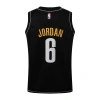 Brooklyn Nets 2020-2021 Michael Jordan 6 Swingman Authentic Forma Black - City Edition