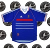 Fransa 1998 Retro Forma