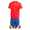 İspanya Euro 2024 Çocuk Forma & Şort Seti Home