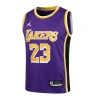 Los Angeles Lakers 2021-2022 LeBron James 23 Swingman Authentic Forma
