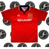 Manchester United 1994 - 1996 Retro Forma