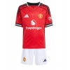 Manchester United 2025-2026 Çocuk Forma & Şort Seti Home