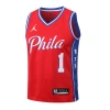 Philadelphia 76ers 2022-2023 James Harden 1 Swingman Authentic Forma