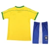 Brezilya 1998 Retro Çocuk Forma & Şort Seti Home