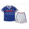 Fransa 1998 Retro Çocuk Forma & Şort Seti Home