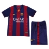 Barcelona 2014-2015 Retro Çocuk Forma & Şort Seti Home