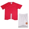 Manchester United 2007-2008 Retro Çocuk Forma & Şort Seti Home