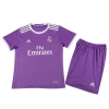 Real Madrid 2016-2017 Retro Çocuk Forma & Şort Seti Away