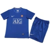 Manchester United 2008-2009 Retro Çocuk Forma & Şort Seti Away