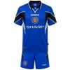 Manchester United 1996 Retro Çocuk Forma & Şort Seti Away