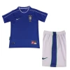 Brezilya 1998 Retro Çocuk Forma & Şort Seti Away