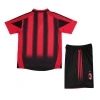 Milan 2004-2005 Retro Çocuk Forma & Şort Seti Home