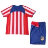Atletico Madrid 2004-2005 Retro Çocuk Forma & Şort Seti Home