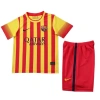 Barcelona 2013-2014 Retro Çocuk Forma & Şort Seti Away